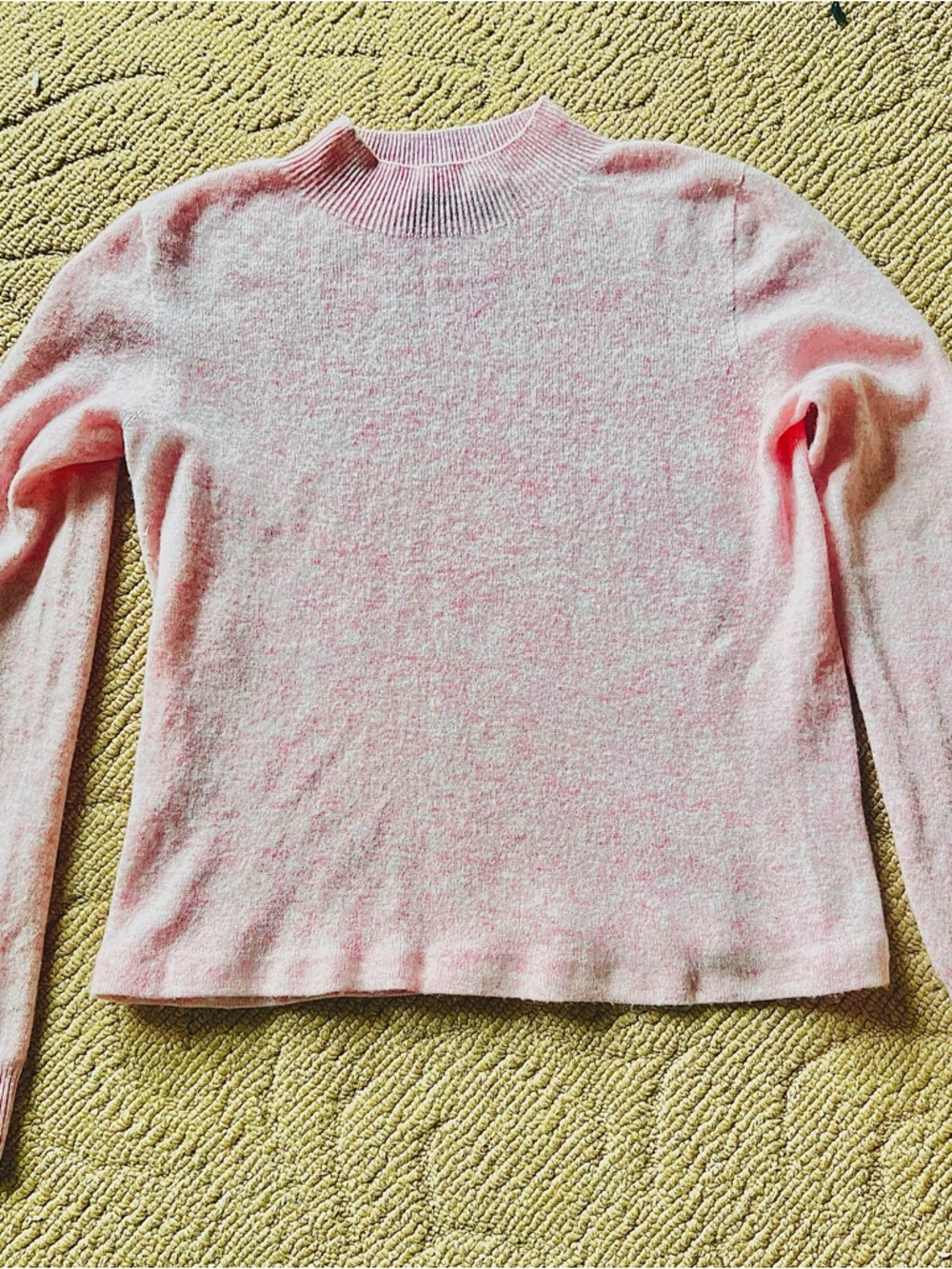 Light Pink Women's Turtleneck Sweater